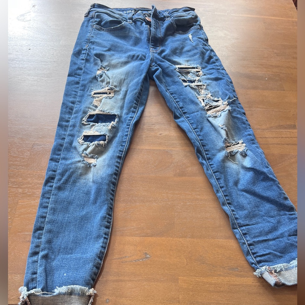 American Eagle High Rise Jeggings Size 6